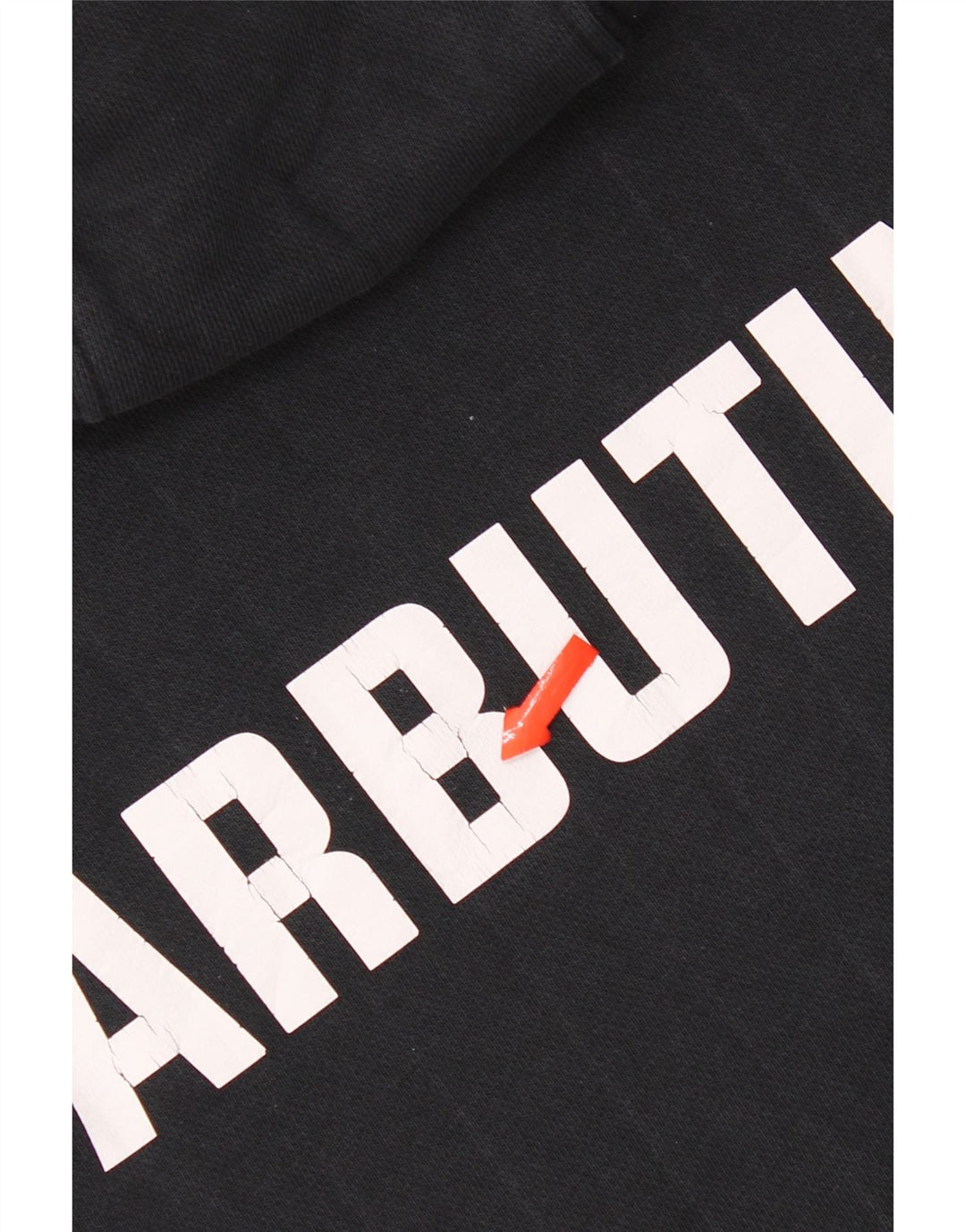 Pulover Nike Grafic pentru bărbați, bumbac mediu negru