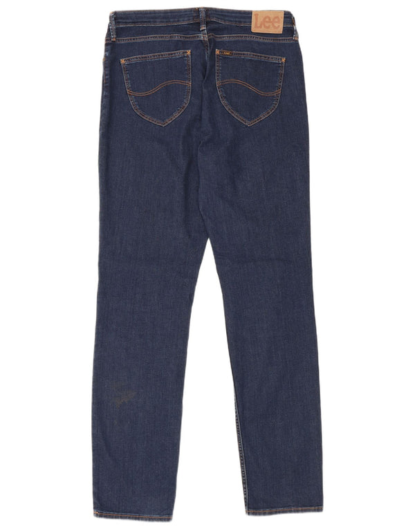 Blugi Lee Marion drepte pentru femei W32 L33 bumbac bleumarin