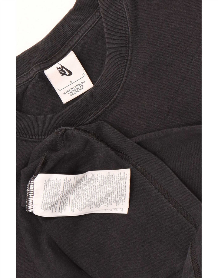 Tricou pentru bărbați Nike Top mare, negru, bumbac