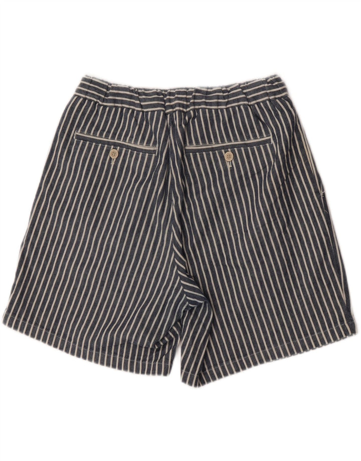 Pantaloni scurți sport pentru bărbați Zara, medii, bleumarin, în dungi