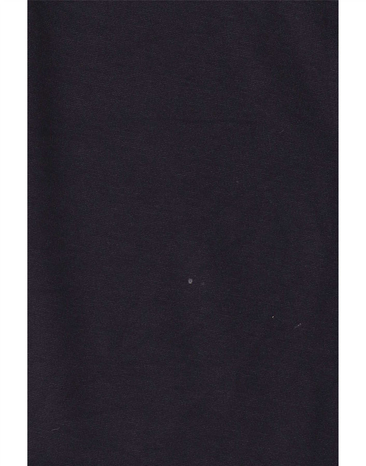 Top pentru femei Benetton cu mânecă lungă UK 10 Small Bleumarin