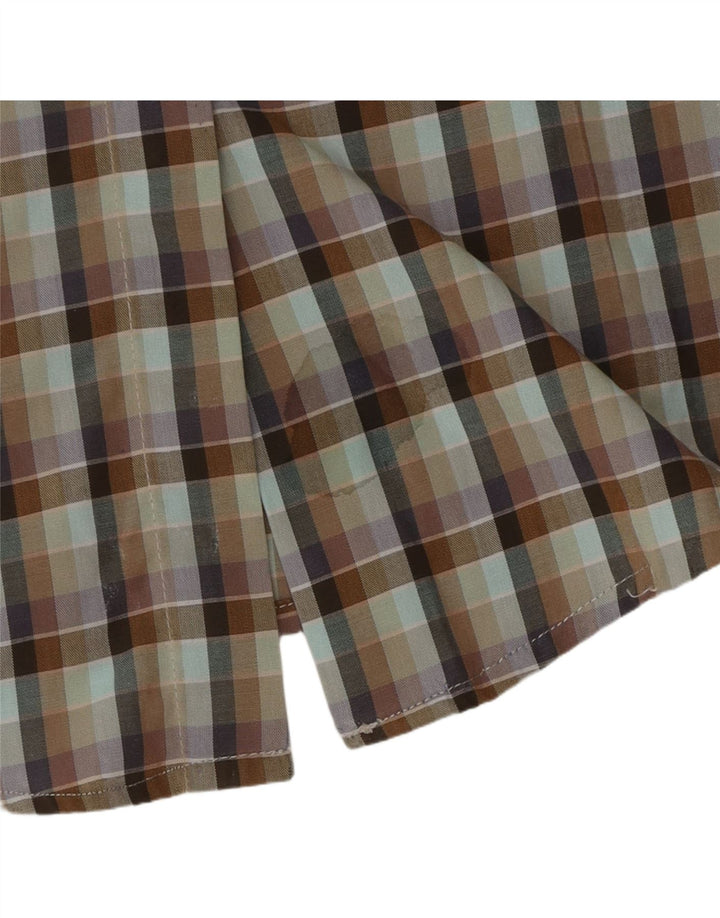 Cămașă supradimensionată pentru femei Timberland UK 10 Small Green Check