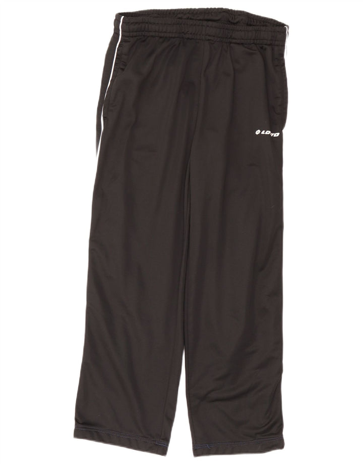 Pantaloni de trening pentru bărbați Lotto XL poliester negru