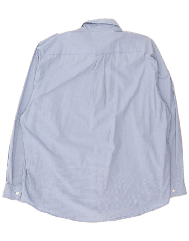 NAUTICA Mens Shirt XL Blue Gingham Cotton Vintage Nautica and Second-Hand Nautica from Messina Hembry 
