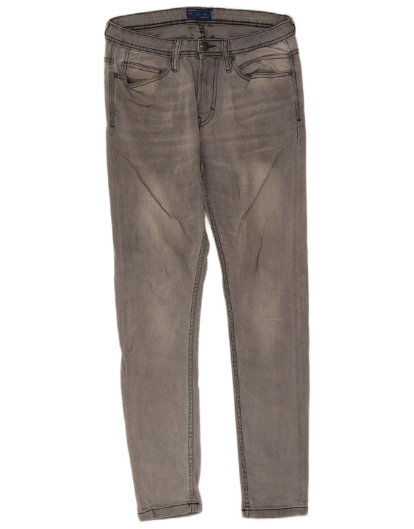 Blugi skinny pentru bărbați Zara EU 40 Medium W31 L29 Gri