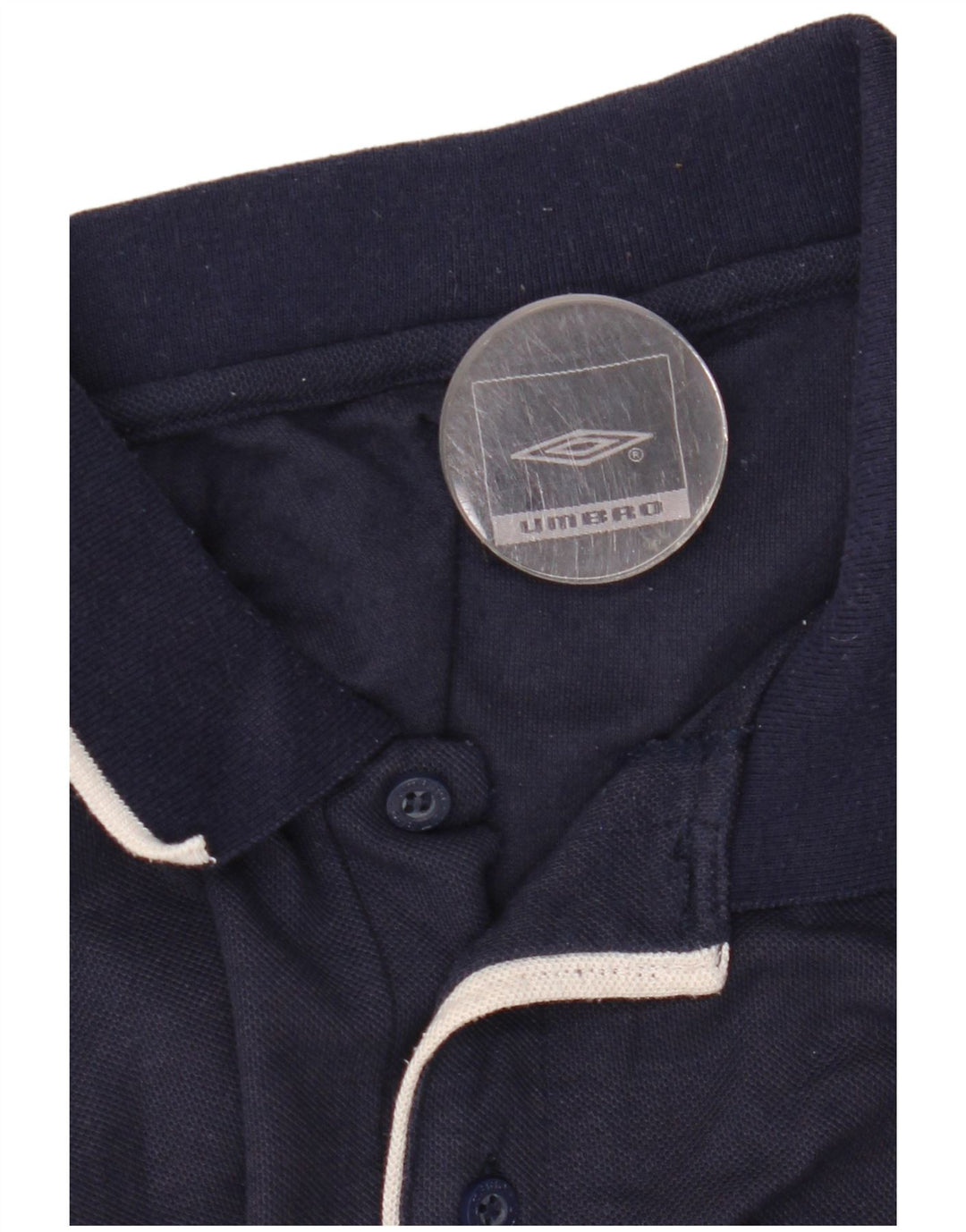 Cămașă polo pentru bărbați Umbro 2XL poliester bleumarin