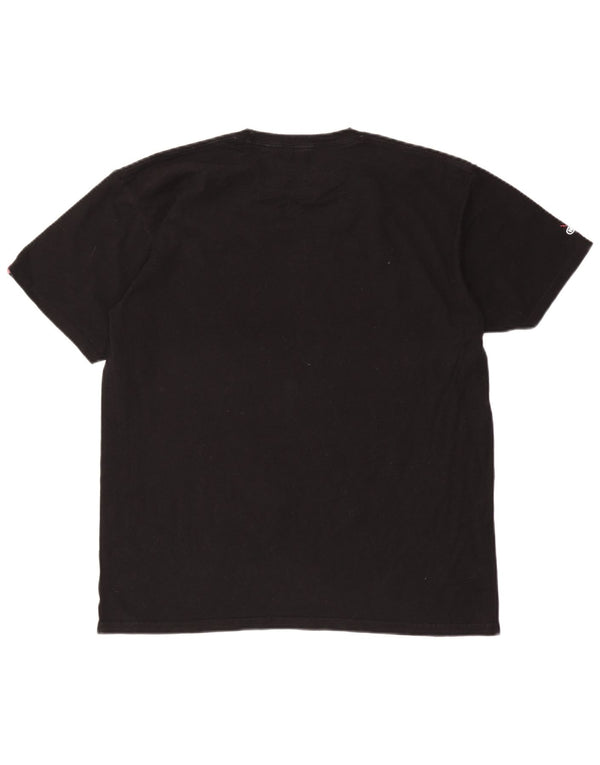 Vans Mens Classic Fit Graphic T-Shirt Top Large Black Cotton