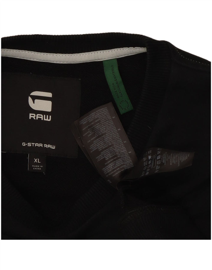 Hanorac pentru bărbați G-Star Jumper XL, negru, bumbac color bloc