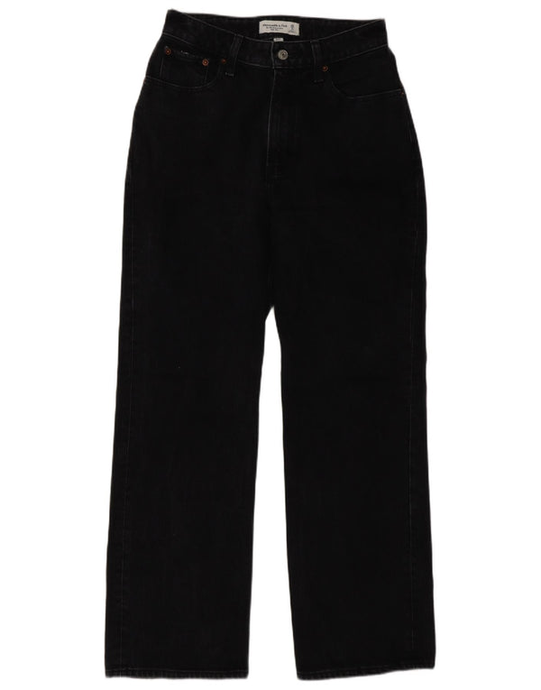 Blugi Abercrombie & Fitch Curve pentru femei cu talie înaltă SUA 2 XS W26 L30 gri anii 90