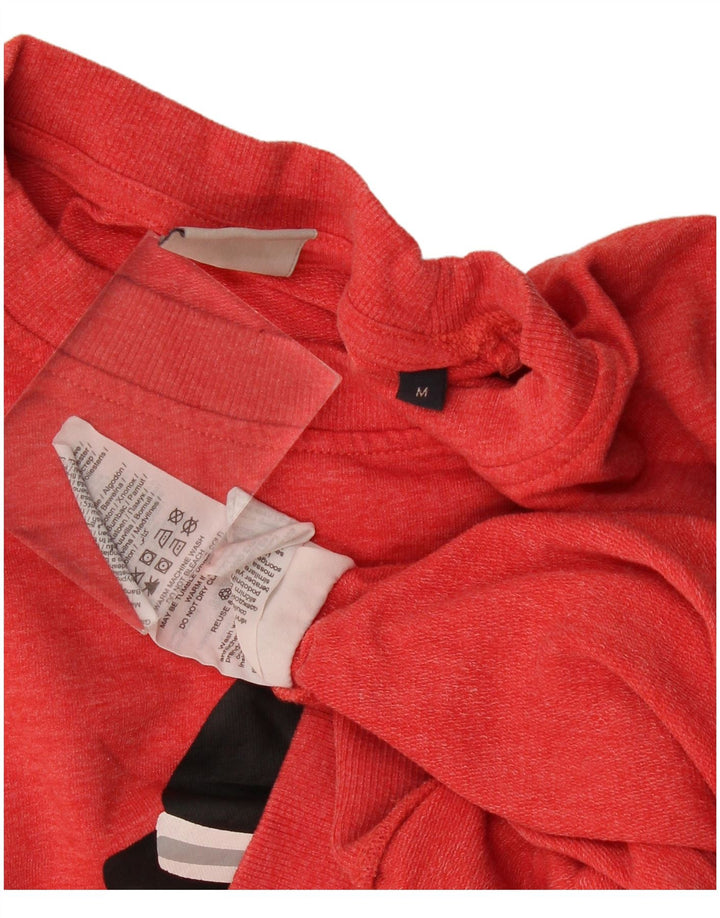 Pulover cu grafică Jack & Jones pentru bărbați, roșu mediu poliester iarnă