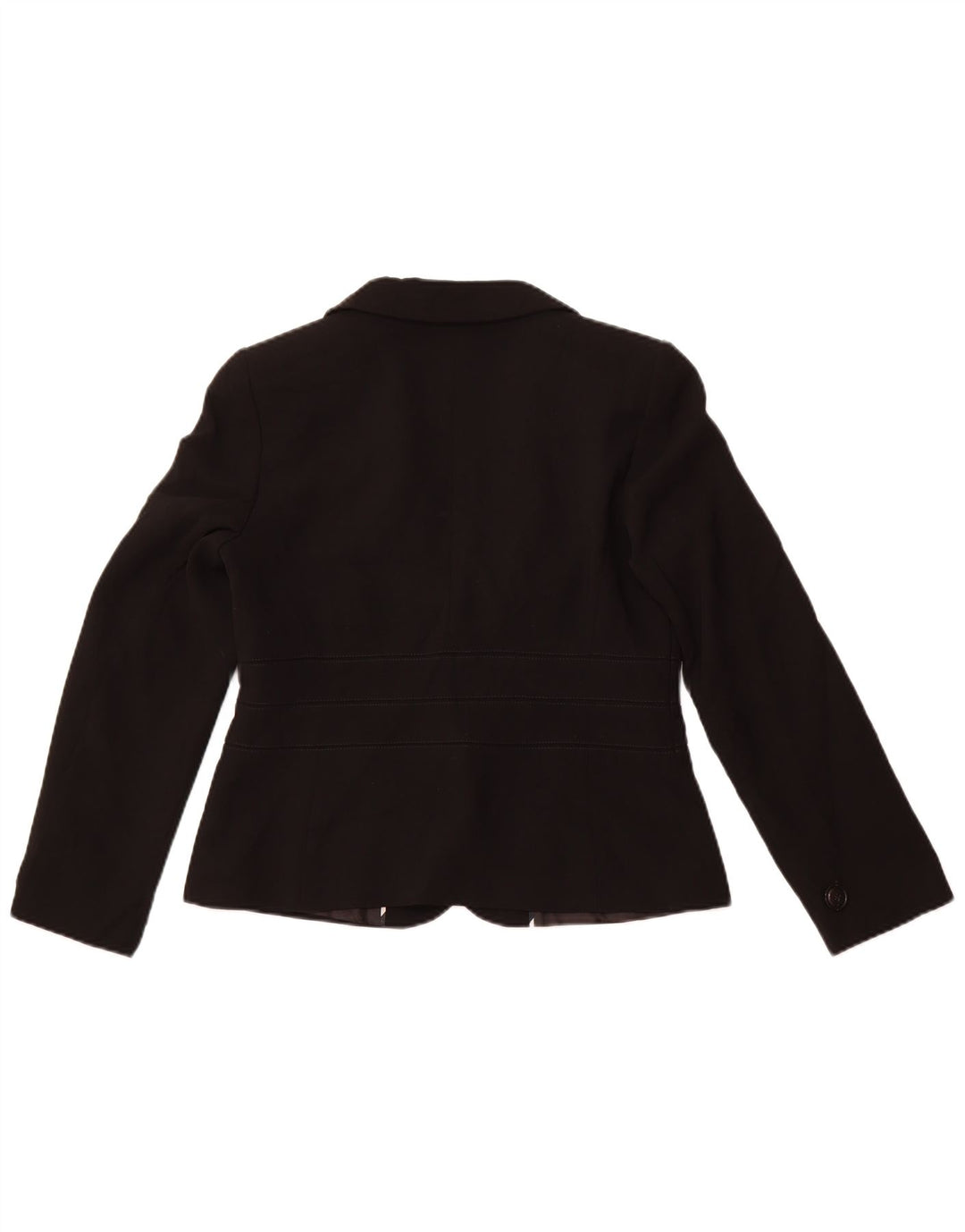MARKS & SPENCER Sacou blazer pentru femei cu 2 nasturi UK 14 Poliester mediu negru
