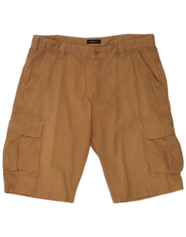 Pantaloni scurti cargo Gant pentru bărbați W36, mari, bej, bumbac