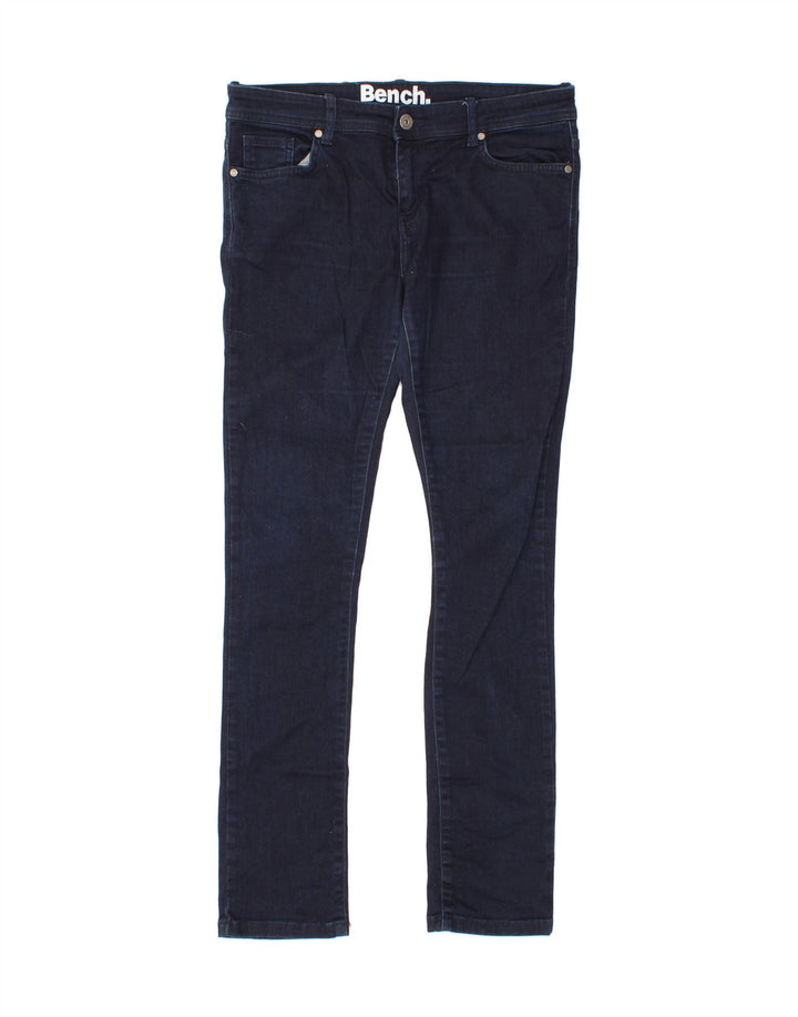BENCH Mens Skinny Jeans W30 L32 Navy Blue Vintage Bench and Second-Hand Bench from Messina Hembry 
