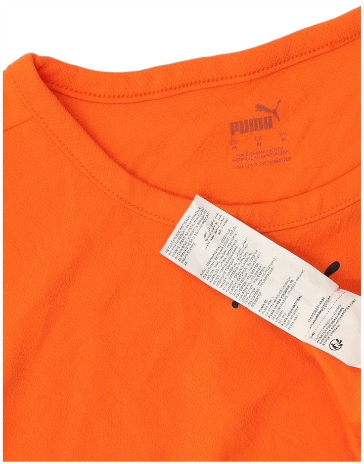 Tricou pentru bărbați PUMA Top Medium Orange Colorblock Poliester