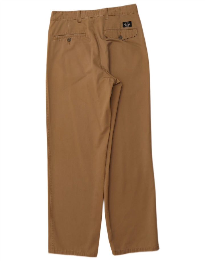 Pantaloni chino pentru bărbați DOCKERS Kakis cu cuplare L30 L32 bumbac bej