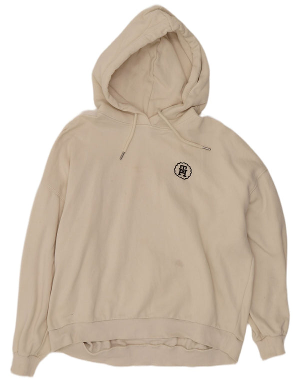 Hanoră Tommy Hilfiger pentru bărbați, XL, bumbac, bej
