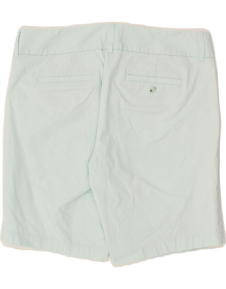 J. CREW Womens Frankie Chino Shorts US 8 Medium W32  Blue Cotton Vintage J. Crew and Second-Hand J. Crew from Messina Hembry 