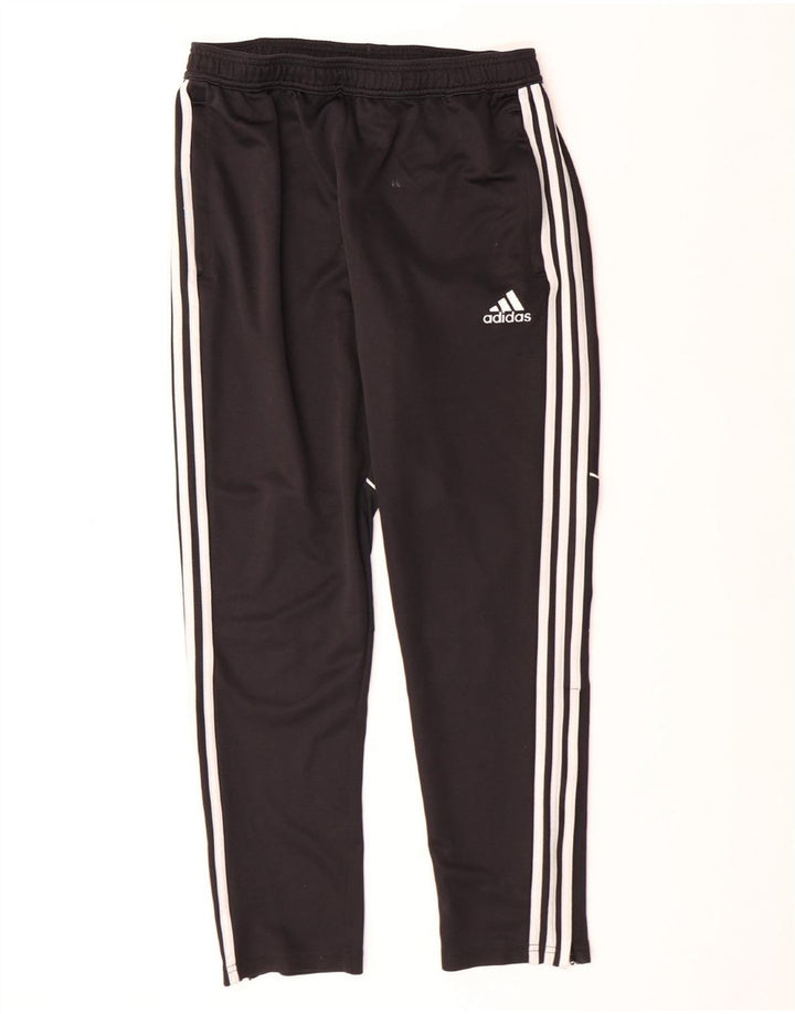 Pantaloni de trening ADIDAS pentru bărbați, mari, negru, poliester
