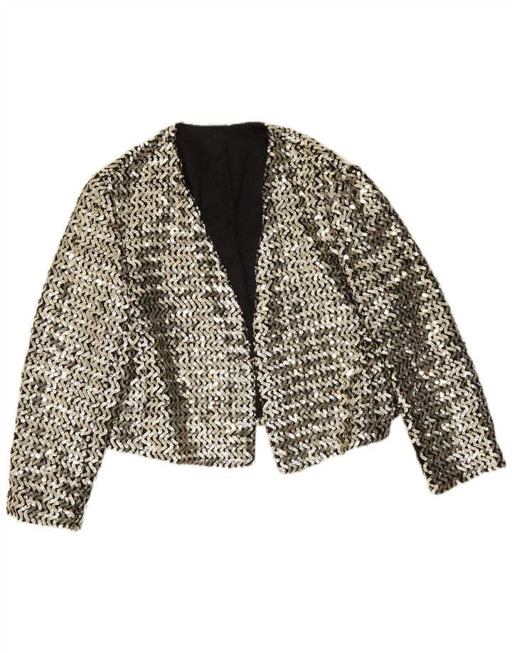 Sacou blazer cu mâneci 3/4 pentru femei Jean Claire IT 42 argintiu mediu