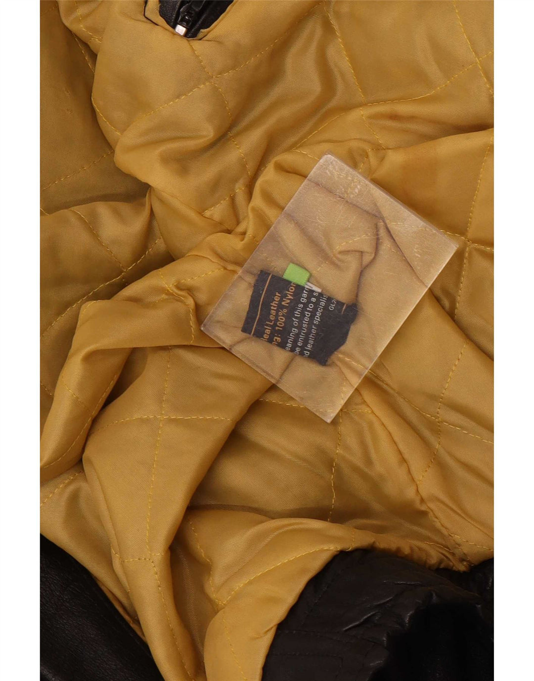 Jachetă de piele vintage pentru bărbați UK 40 Large Black