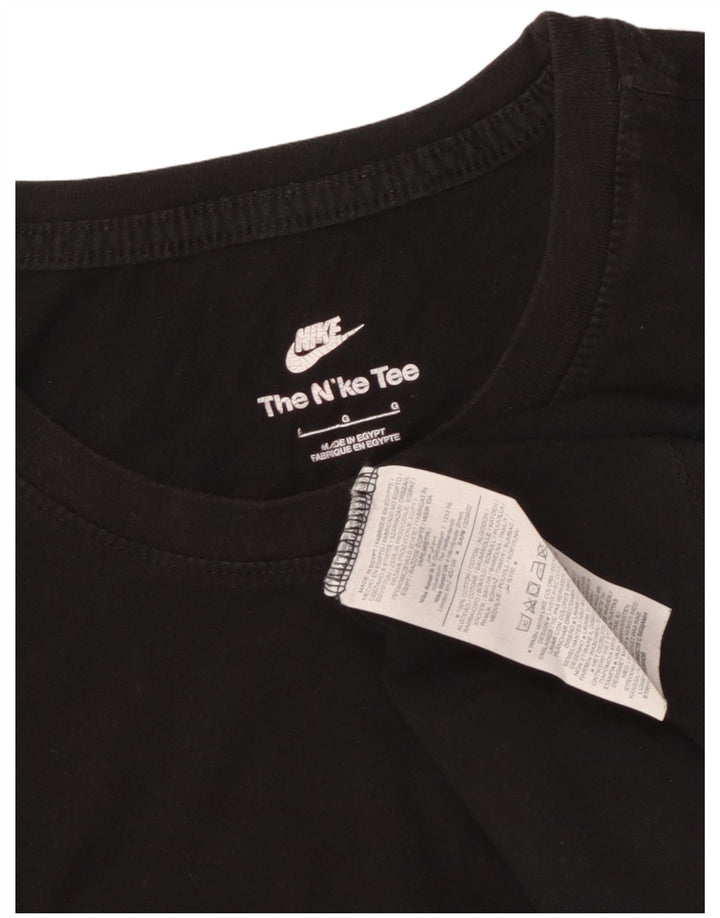 Tricou pentru bărbați Nike Top mare, negru, bumbac