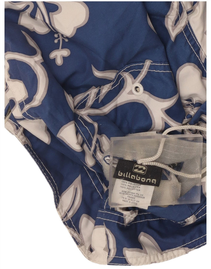 Pantaloni scurți de înot reversibile Billabong pentru bărbați, poliester floral mic, gri