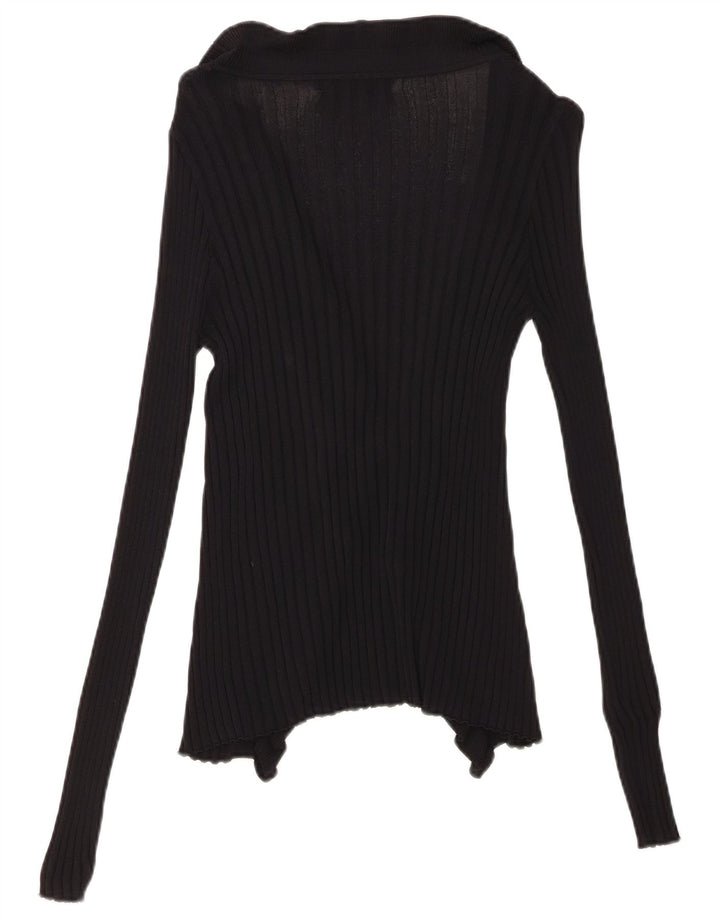 Top cardigan pentru femei Zara UK 12 Medium Negru