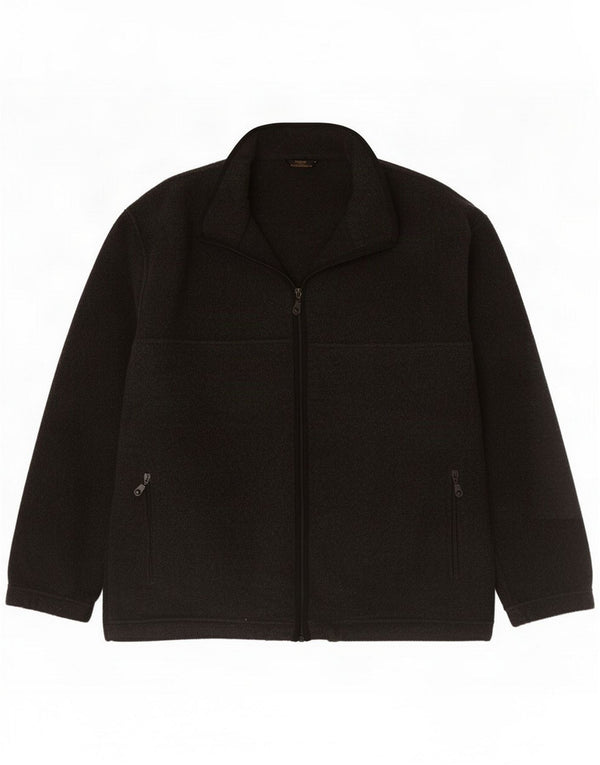 Marks & Spencer pentru bărbați St. Michael Fleece Jacket UK 42 XL Gri poliester