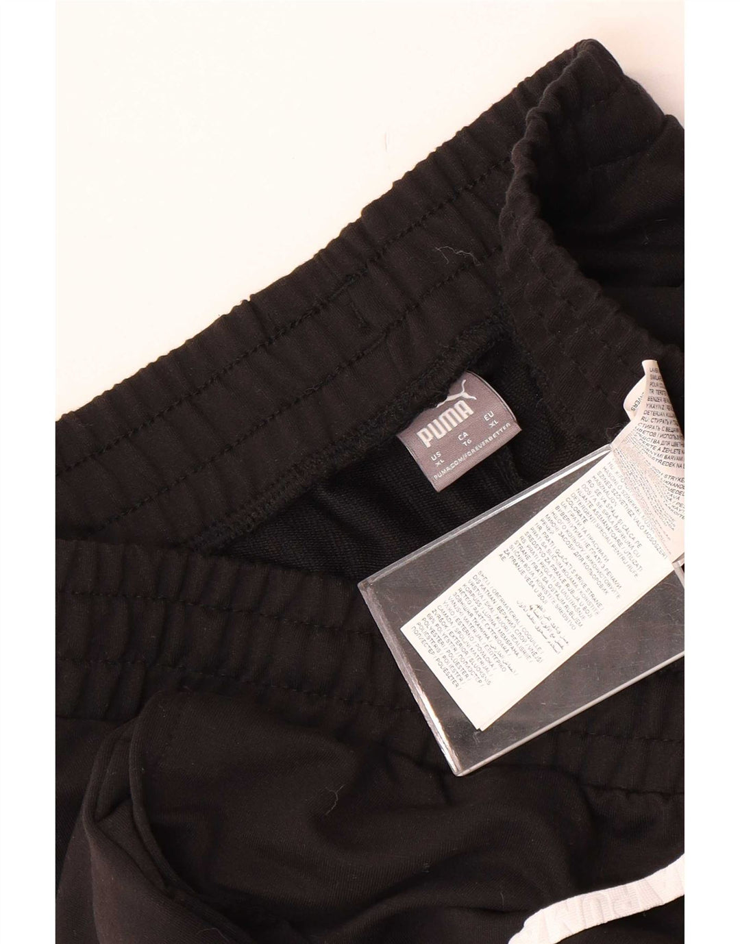 Pantaloni de trening cu grafică Puma pentru bărbați Pantaloni de jogging XL poliester negru