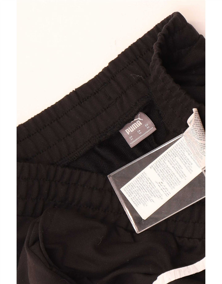 Pantaloni de trening cu grafică Puma pentru bărbați Pantaloni de jogging XL poliester negru