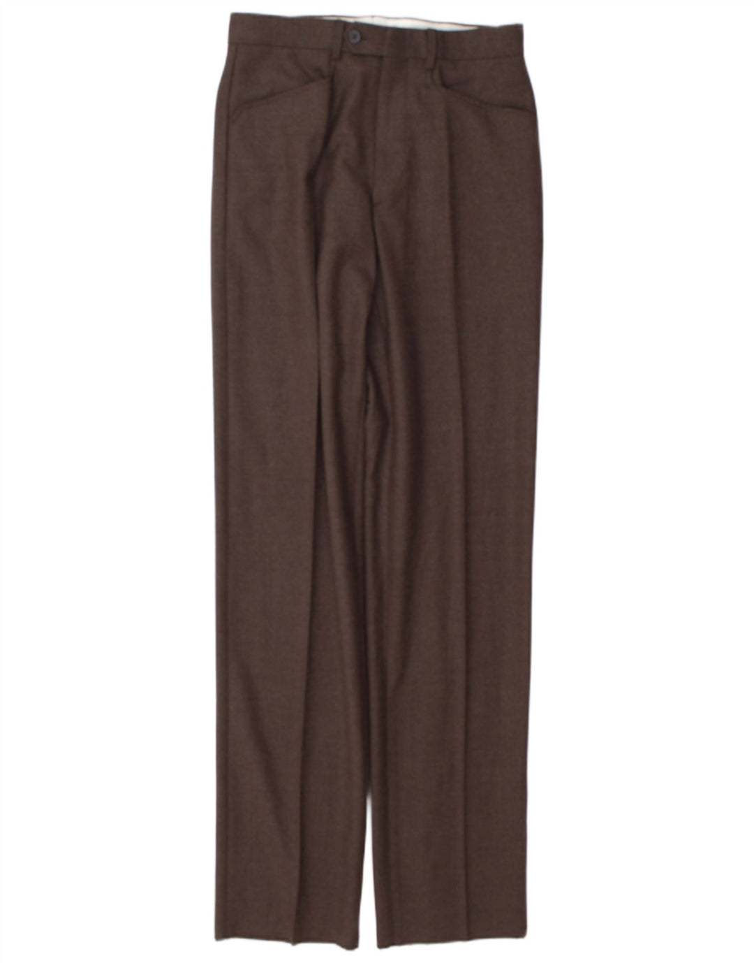 Pantaloni drepți pentru bărbați vintage W28 L35 maro