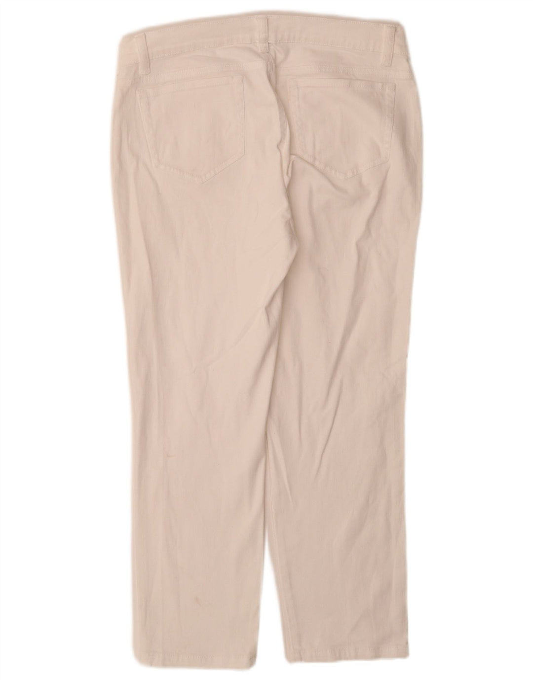Blugi drepti pentru femei Orvis US 10 Large W30 L28 Bumbac alb
