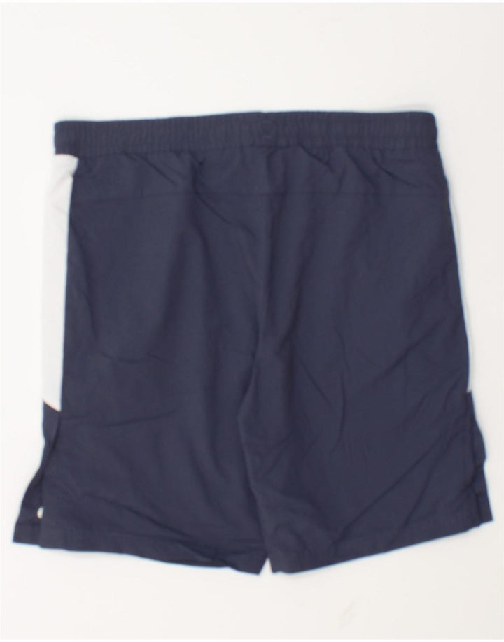Pantaloni scurți sport Reebok pentru bărbați, nailon colorblock medii bleumarin
