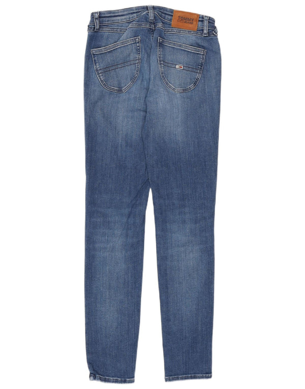 Blugi skinny Tommy Hilfiger pentru femei Sophie, cu talie joasă, L26 L30, bumbac albastru