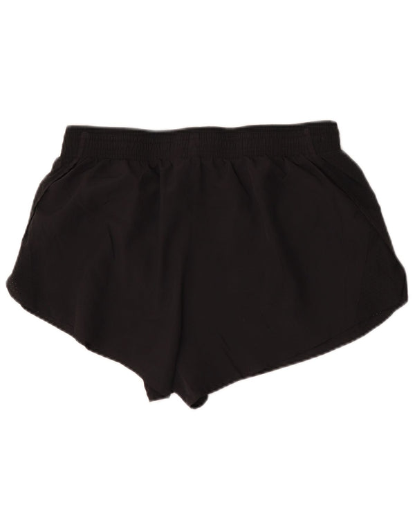 Pantaloni scurți sport Nike Dri Fit pentru femei UK 16, mari, negru, poliester