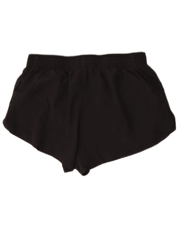 Pantaloni scurți sport Nike Dri Fit pentru femei UK 16, mari, negru, poliester
