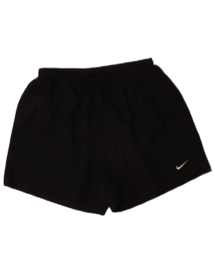 Pantaloni scurti sport Nike pentru bărbați, poliester negru mic