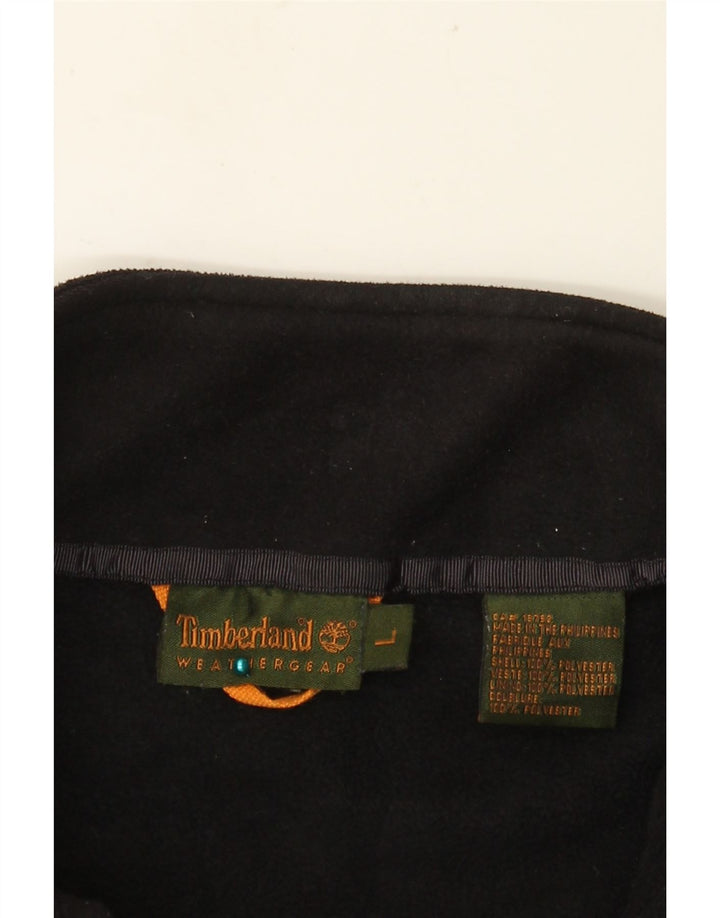 Jachetă polar pentru bărbați TIMBERLAND UK 40 Poliester negru mare