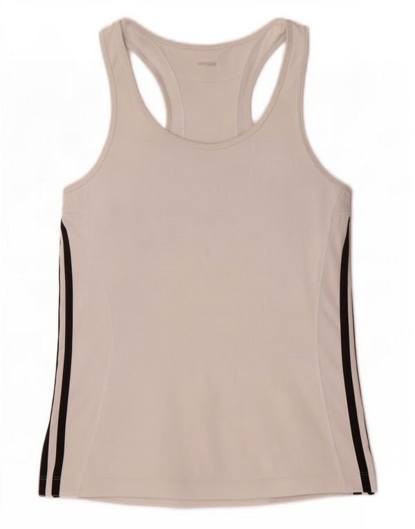 Vesta Climalite pentru femei Adidas UK 8 Small Poliester alb