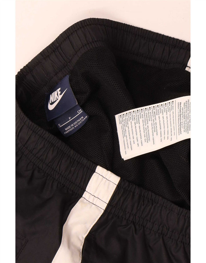 Pantaloni de trening pentru bărbați Nike Pantaloni de jogging Mici, negru, poliester color bloc