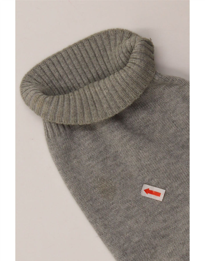 NAUTICA Pulover pentru bărbați cu fermoar și gât, XL, gri Argyle/Diamond Bumbac