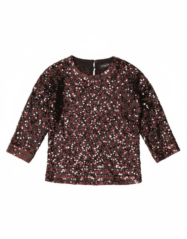 Bluză pentru femei Lawrence Grey cu mâneci 3/4, UK 10, acrilic negru mic