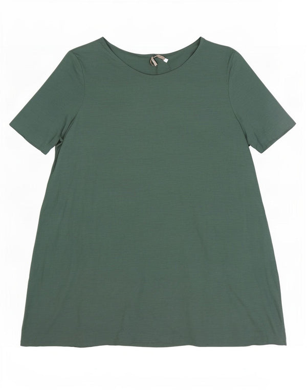 Rochie cort Cos pentru femei UK 16, lyocell verde mare
