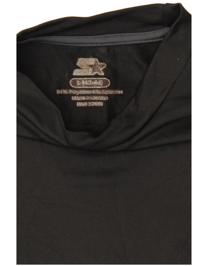 Starter Top pentru bărbați cu mânecă lungă Marea Britanie 42/44 Poliester negru mare