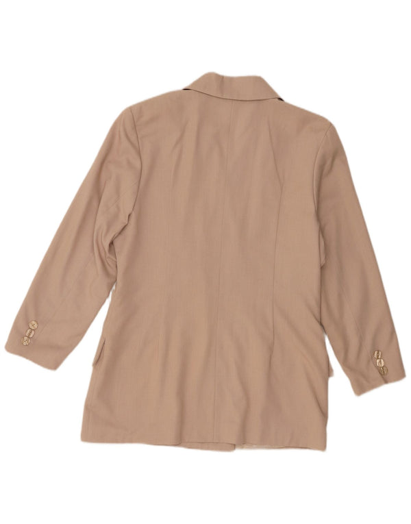 Jachetă Blazer pentru femei Ecco EU 38/40 Medium Bej Poliester