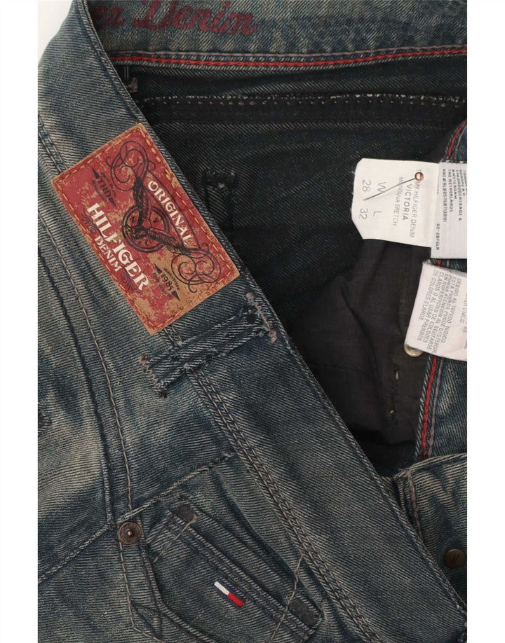 Blugi slim pentru femei Tommy Hilfiger W28 L32 bumbac albastru