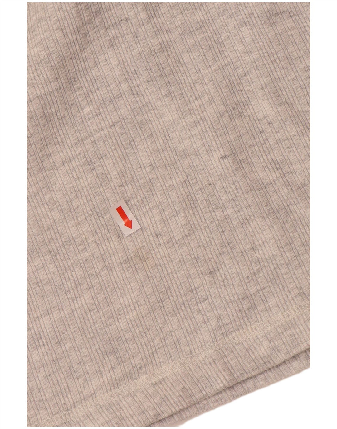 Pulover pentru femei VINTAGE cu fermoar și gât UK 18 XL gri