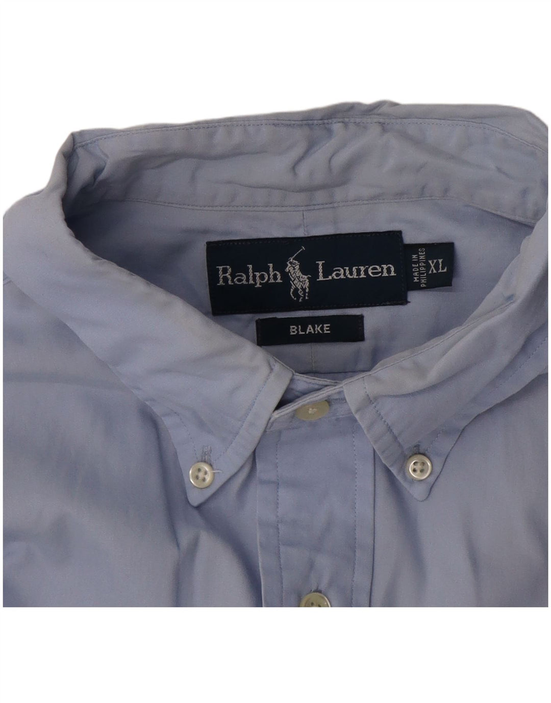 Cămașă pentru bărbați Ralph Lauren Blake cu mânecă scurtă XL Albastru