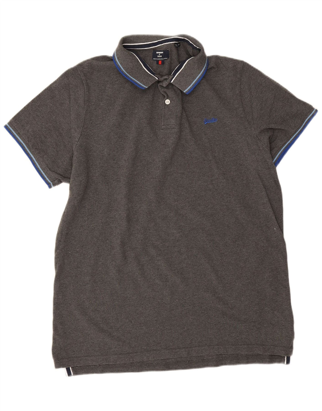 Tricou polo pentru bărbați Superdry 2XL bumbac gri