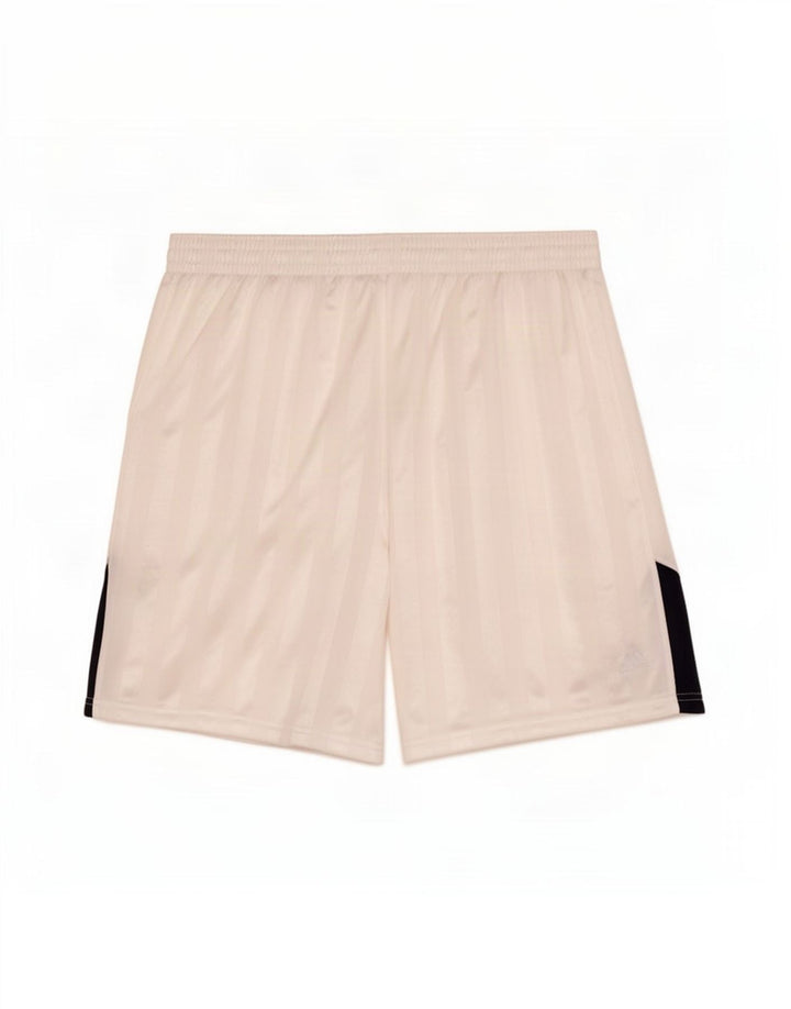 Pantaloni scurți sport Nike pentru bărbați, mari, alb, din poliester